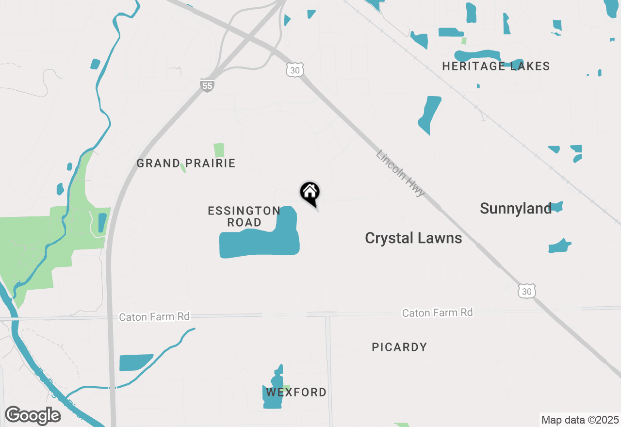 Map of 2752 Harbor Drive #2752, Joliet, IL 60431