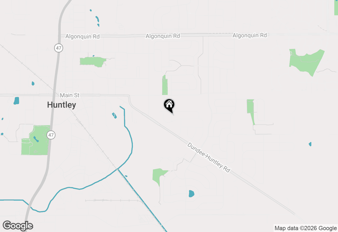 Map of 10999 L J Marak Drive, Huntley, IL 60142