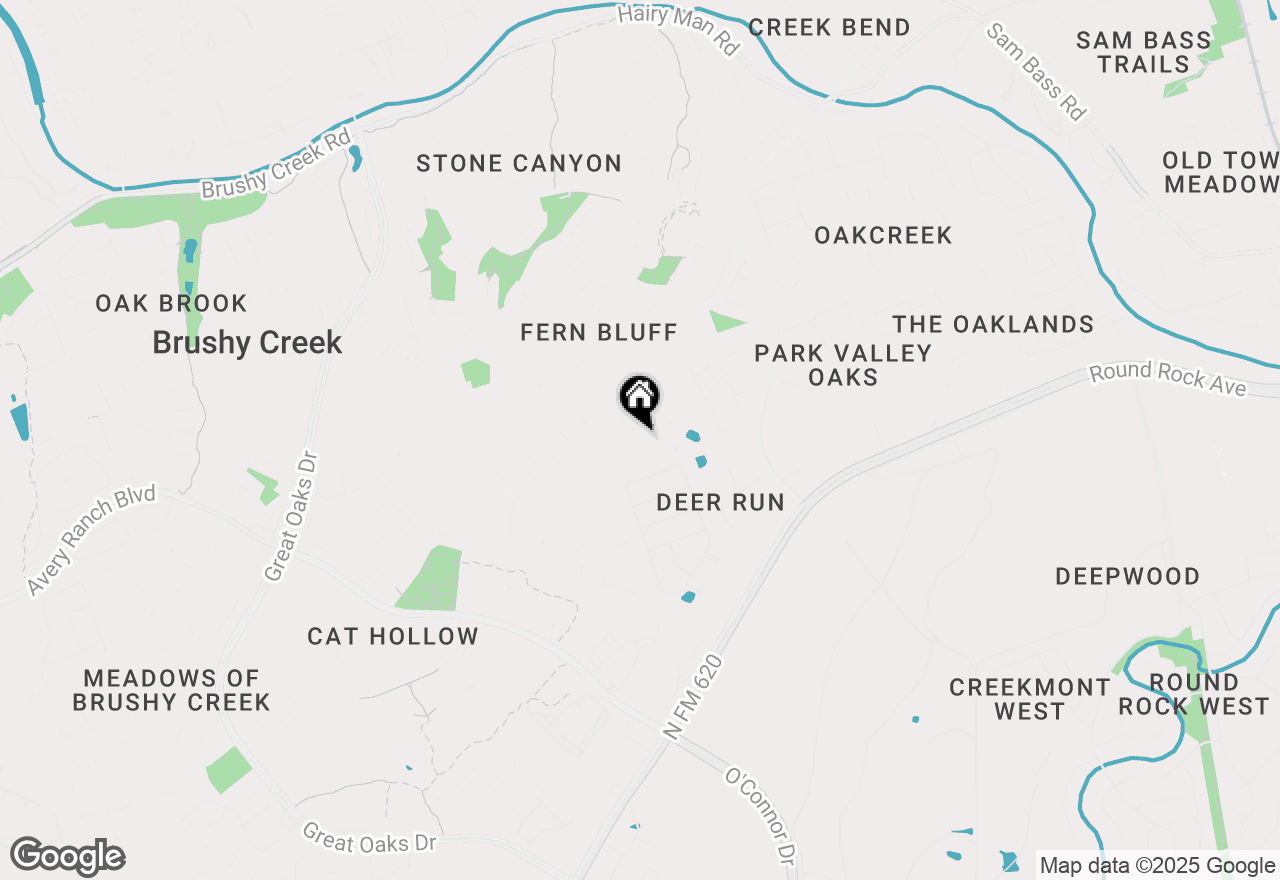 Map of 2995 N Overland St, Round Rock, TX 78681
