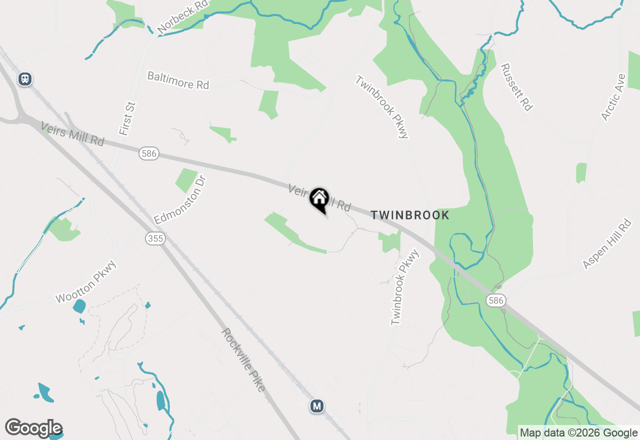 Map of 5903 Saint Lo Avenue, Rockville, MD 20851