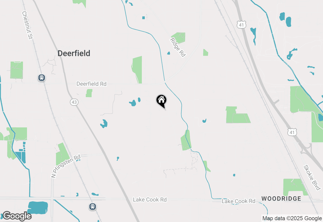 Map of 45 Revere Court, Deerfield, IL 60015