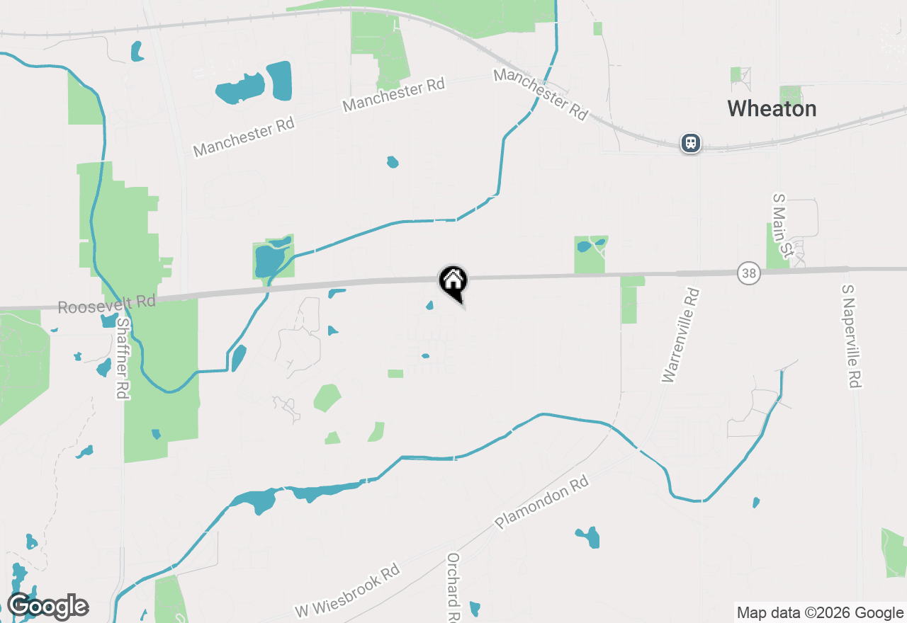 Map of 1474 Timber Trail #D, Wheaton, IL 60189