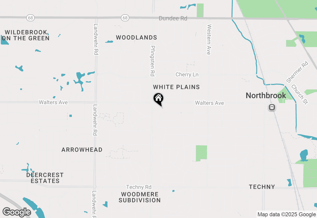 Map of 1445 Pfingsten Road, Northbrook, IL 60062
