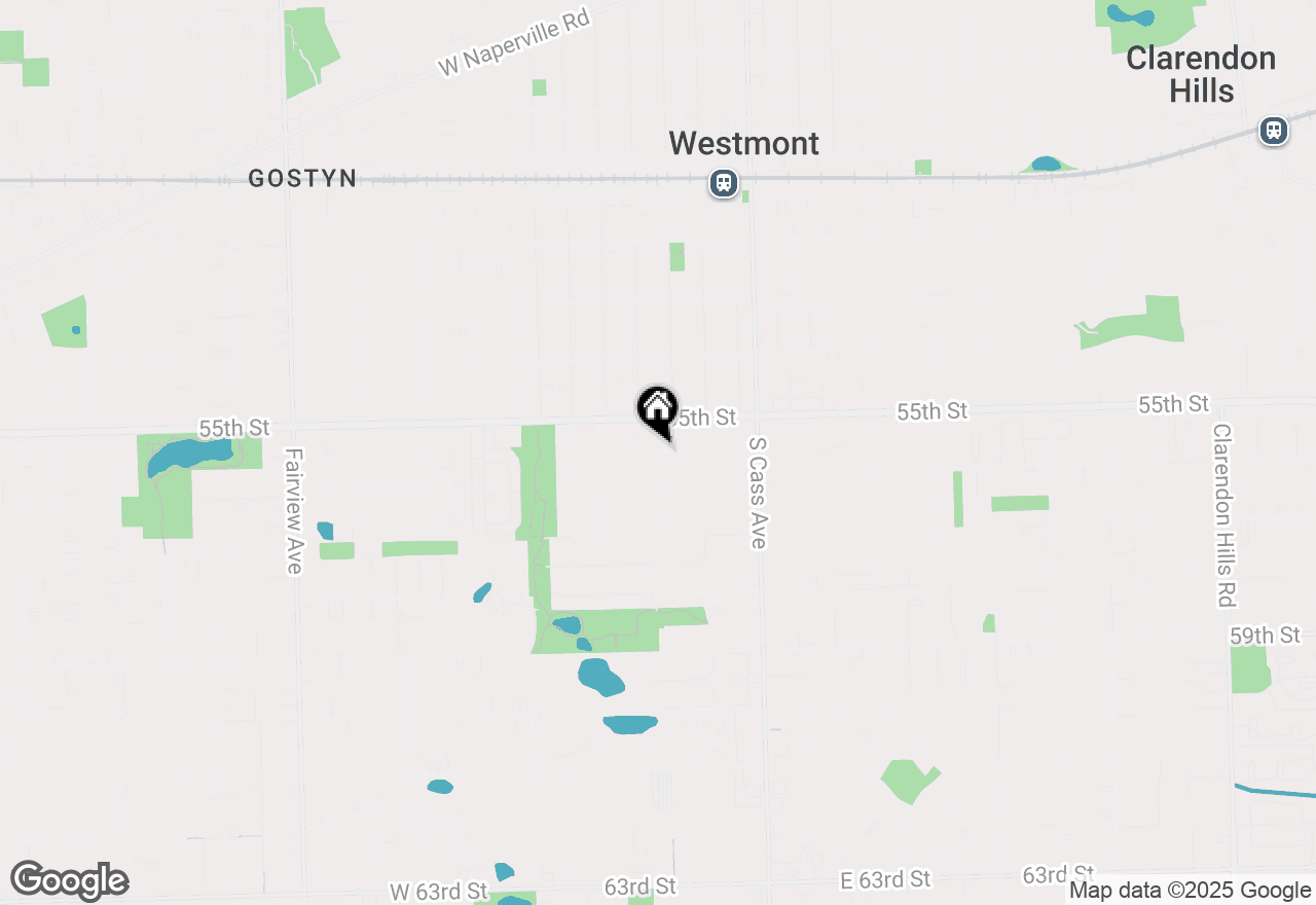 Map of 6803 S Adams Street, Willowbrook, IL 60527