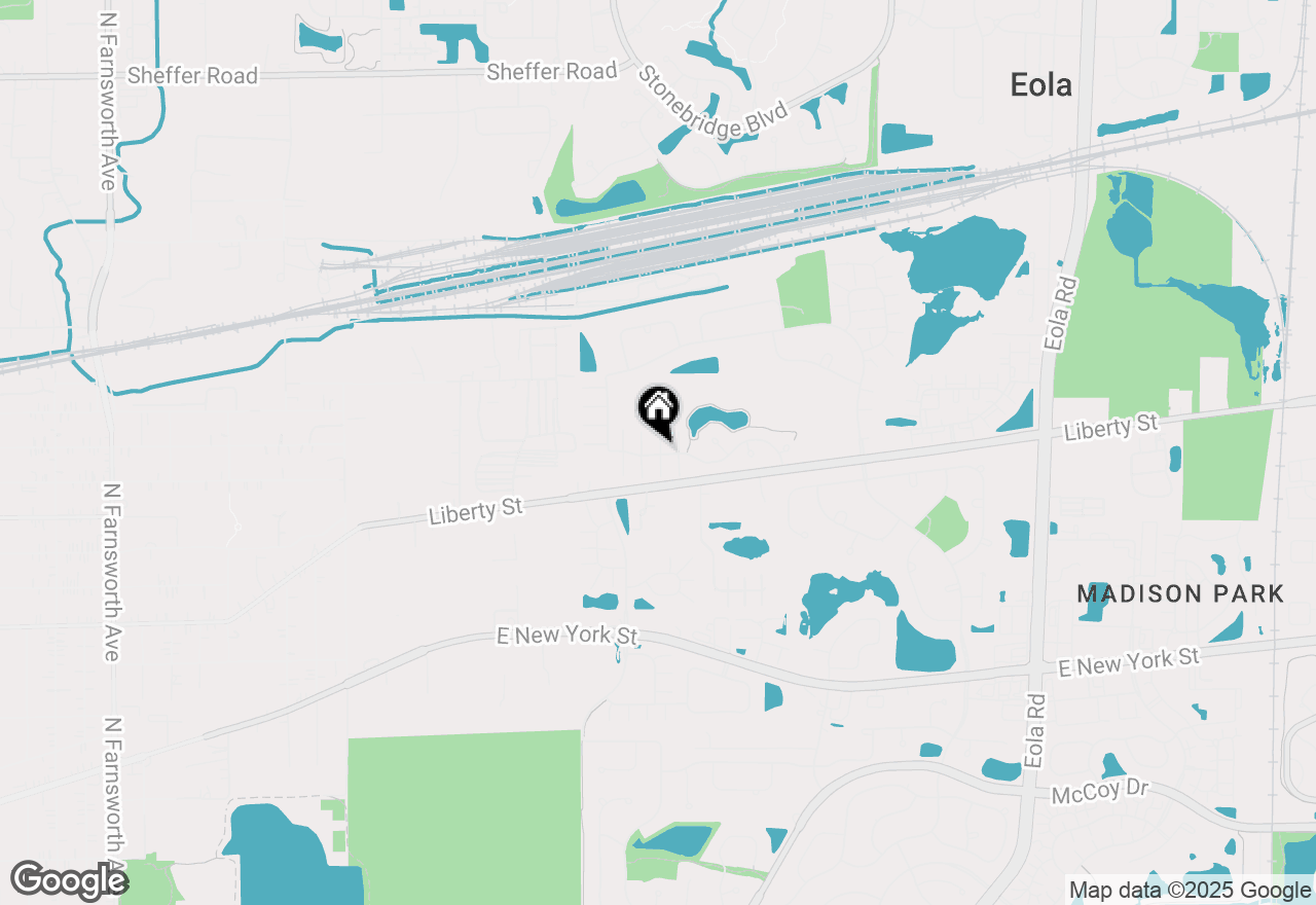 Map of 2316 Reflections Drive #2316, Aurora, IL 60502