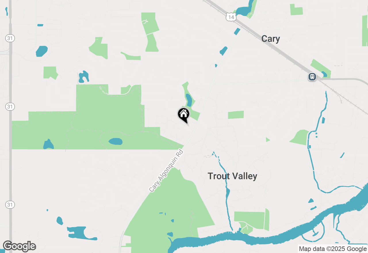 Map of 745 Harper Avenue, Cary, IL 60013