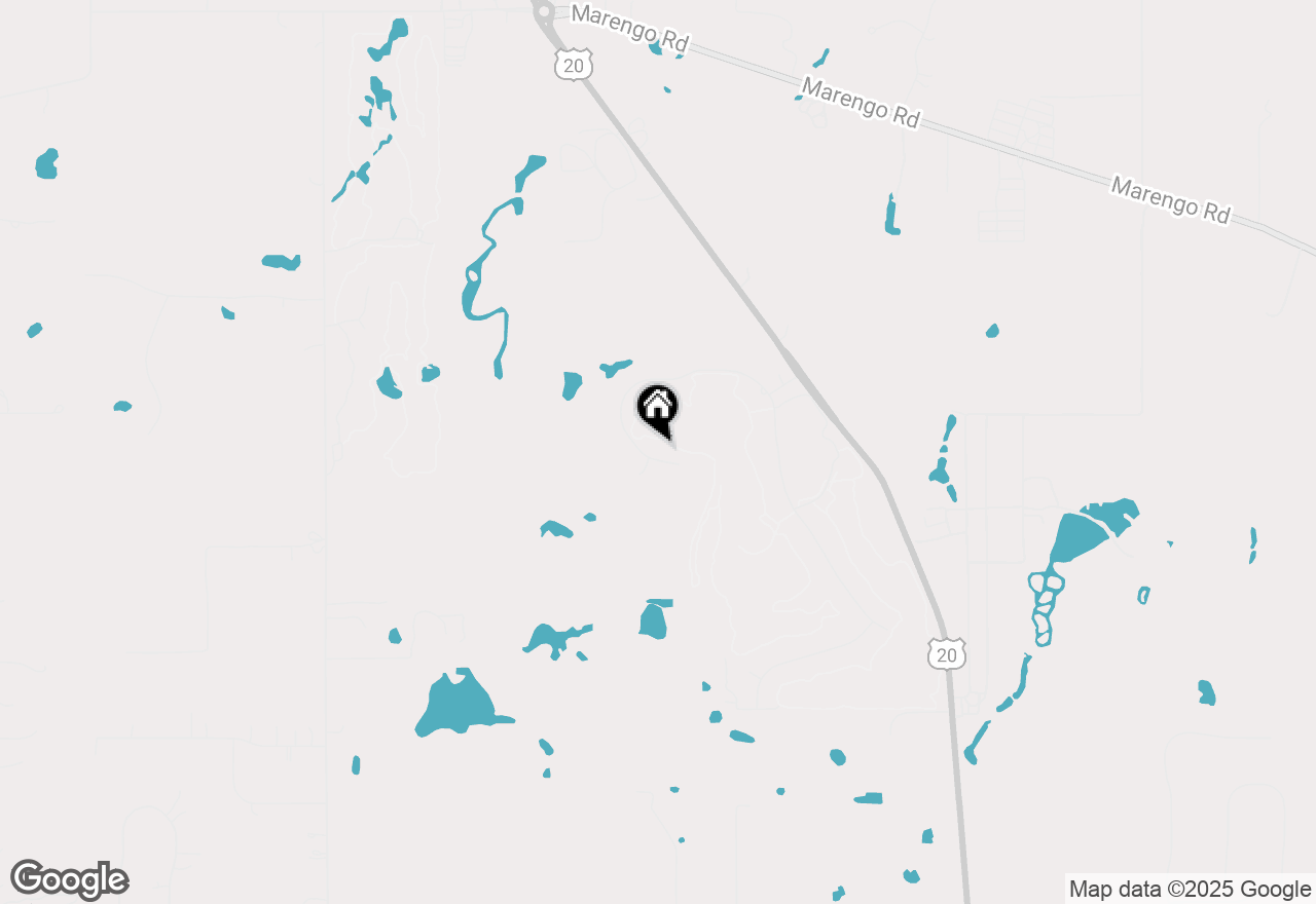 Map of 18013 Saint Andrews Drive, Marengo, IL 60152