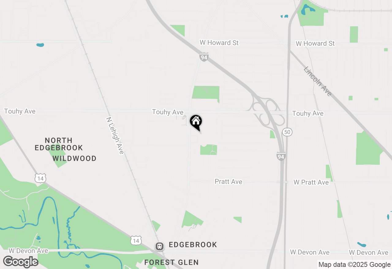 Map of 5332 Fairview Lane, Skokie, IL 60077