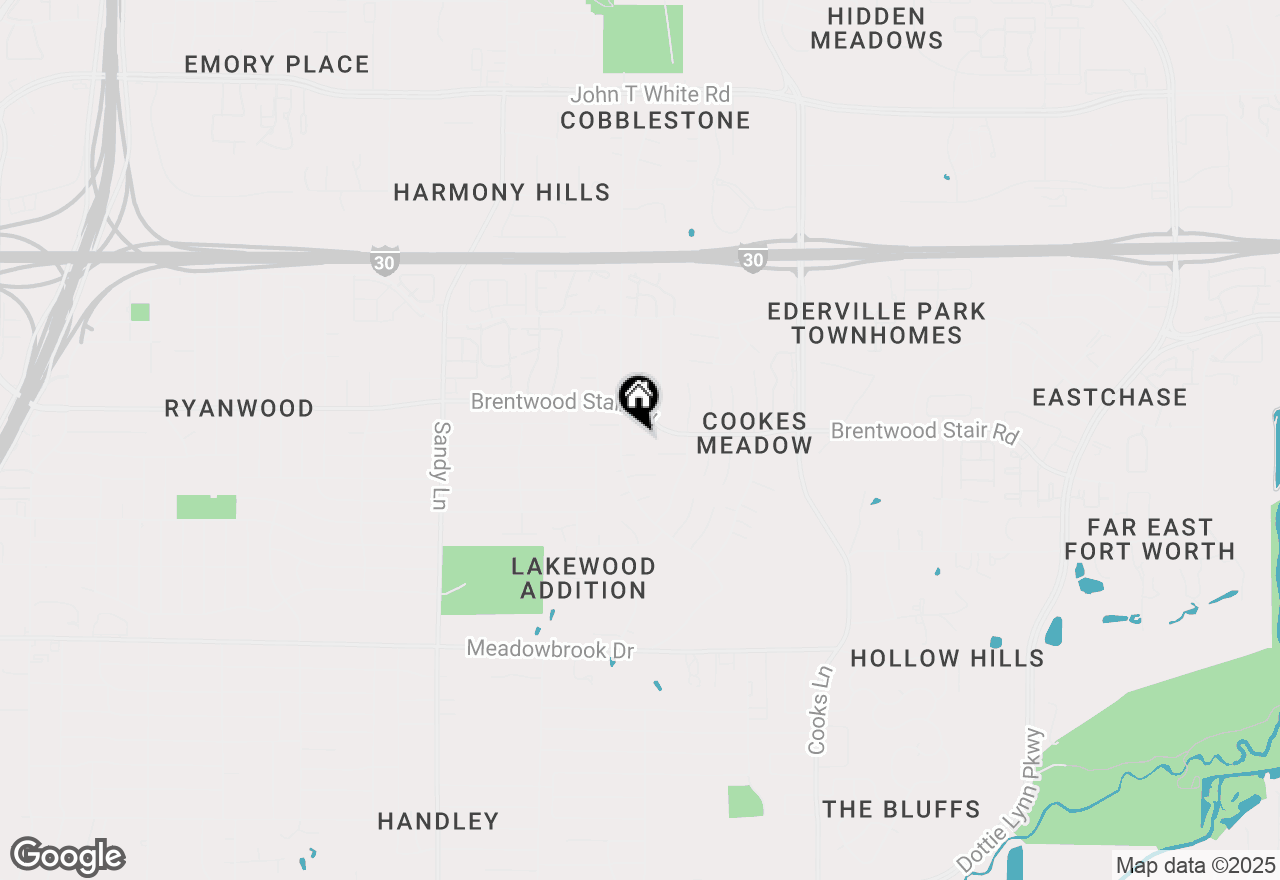 Map of 7632 Arbor Ridge Court, Fort Worth, TX 76112