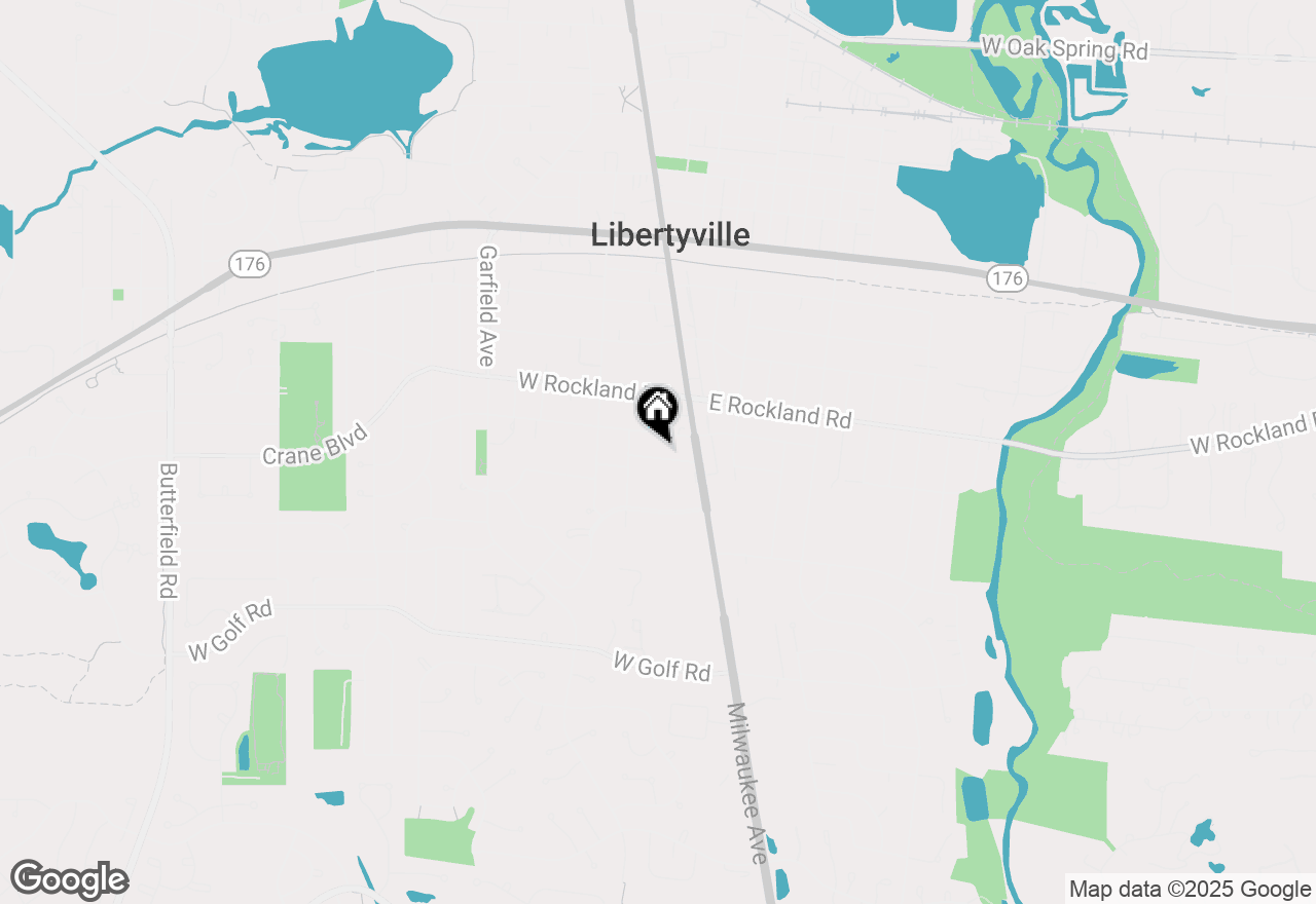 Map of 144 Coolidge Avenue, Libertyville, IL 60048