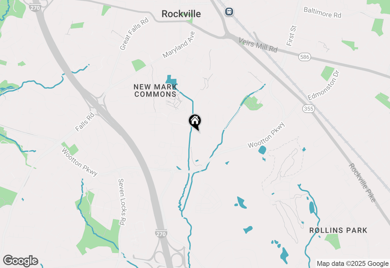 Map of 812 Cabin John Parkway, Rockville, MD 20852