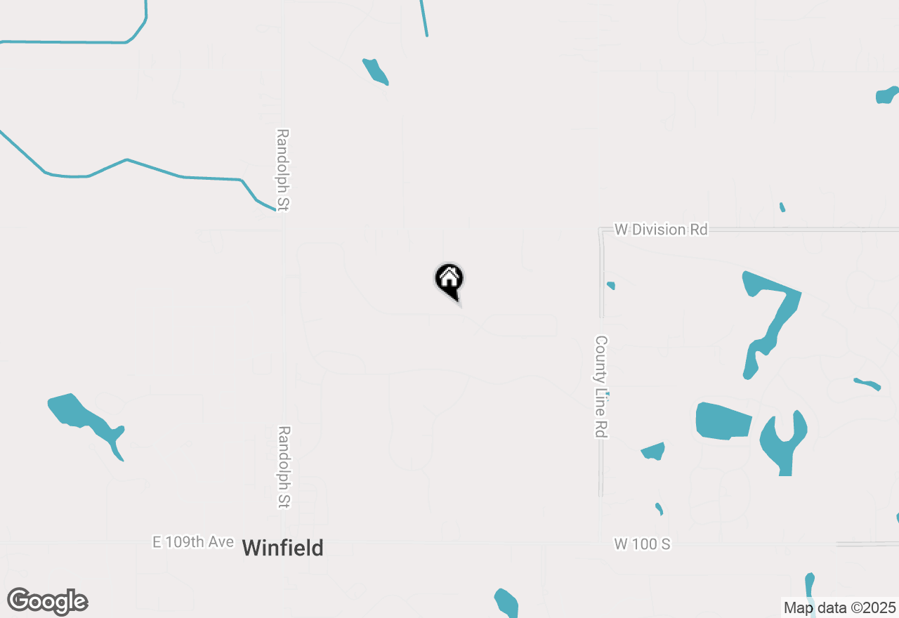 Map of 8834 Doubletree Drive N, Crown Point, IN 46307