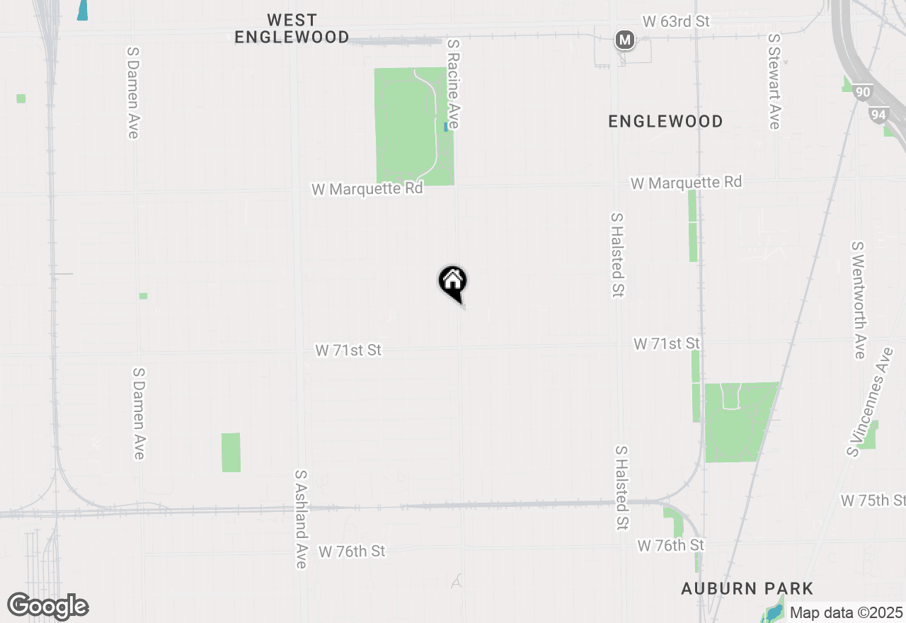 Map of 7000 S Racine Avenue, Chicago, IL 60636