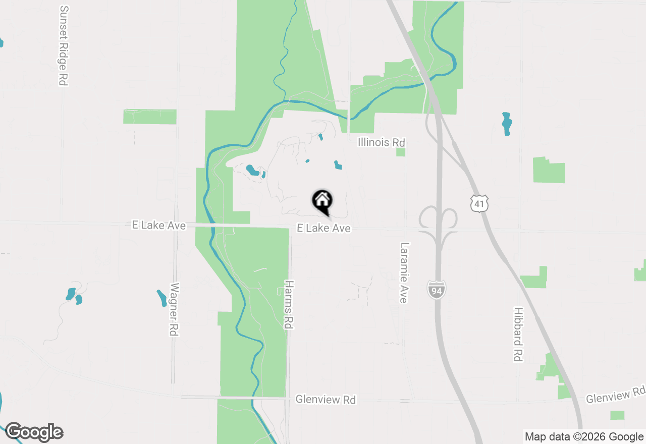 Map of 3744 Lake Avenue, Wilmette, IL 60091