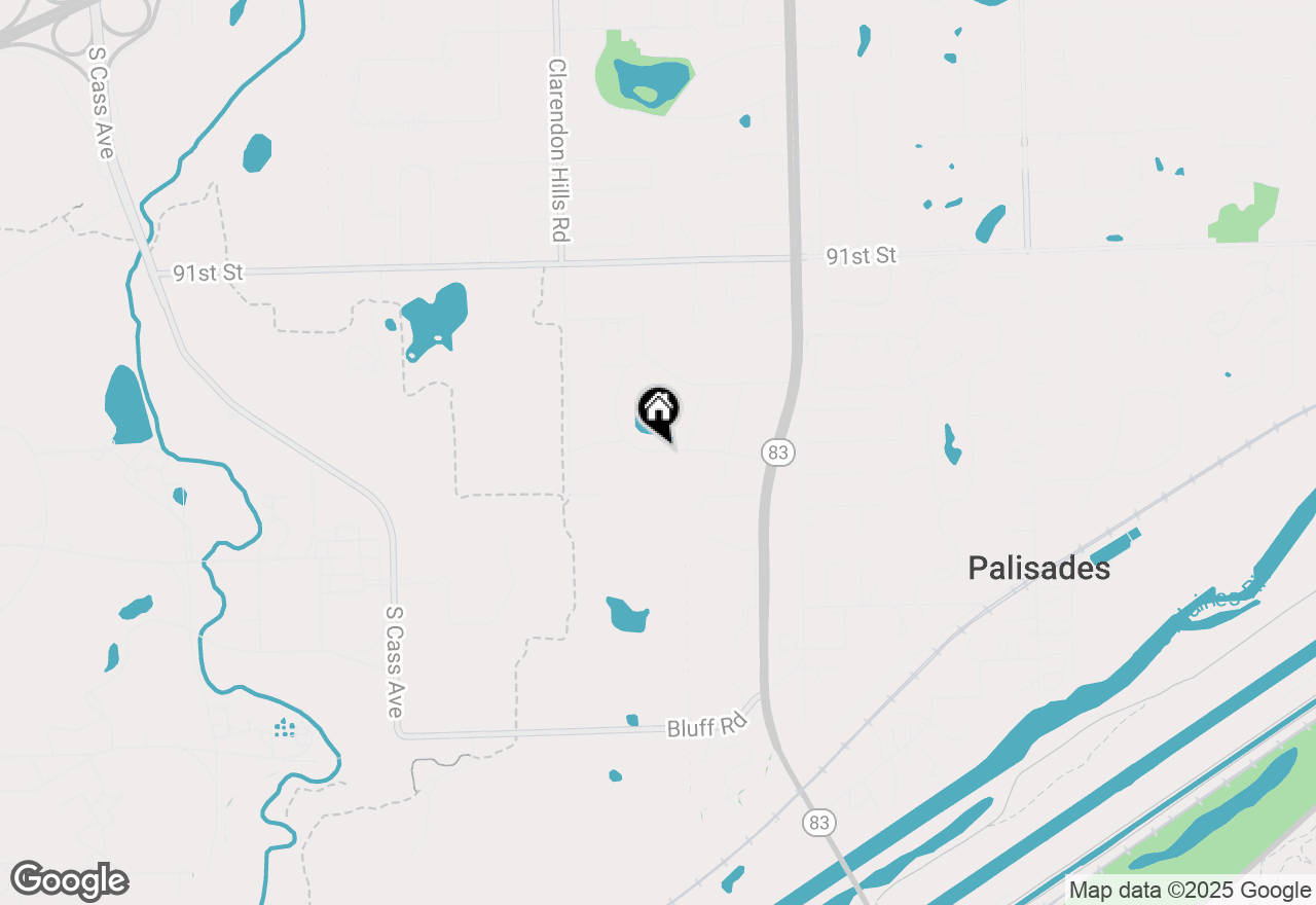 Map of 16W641 Mockingbird Lane #201, Willowbrook, IL 60527