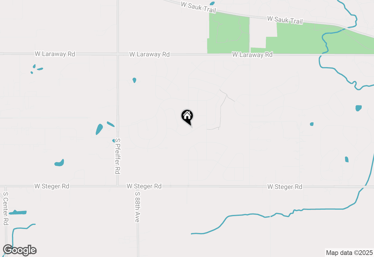 Map of 22736 Parkview Lane, Frankfort, IL 60423