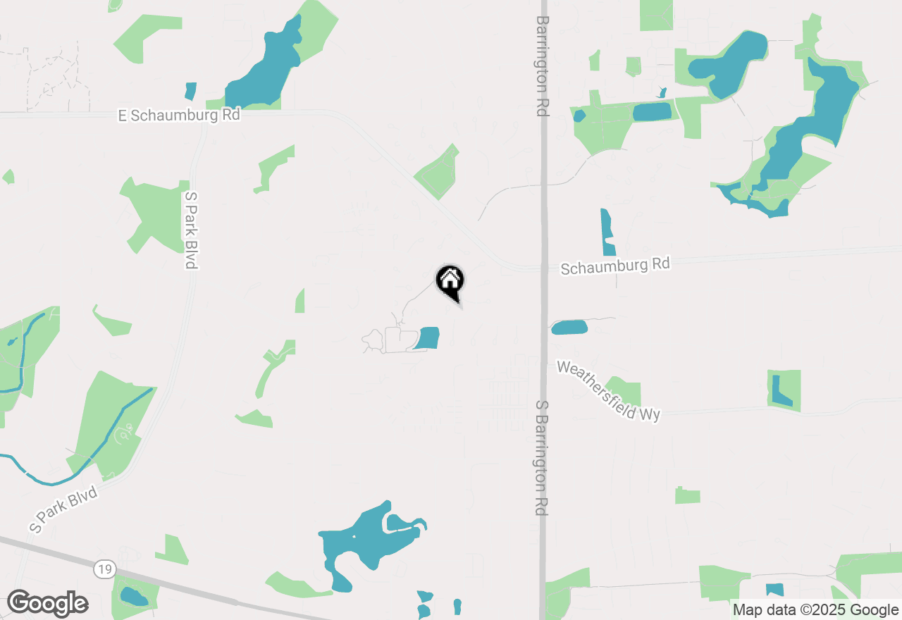 Map of 195 Island Court #195, Schaumburg, IL 60193