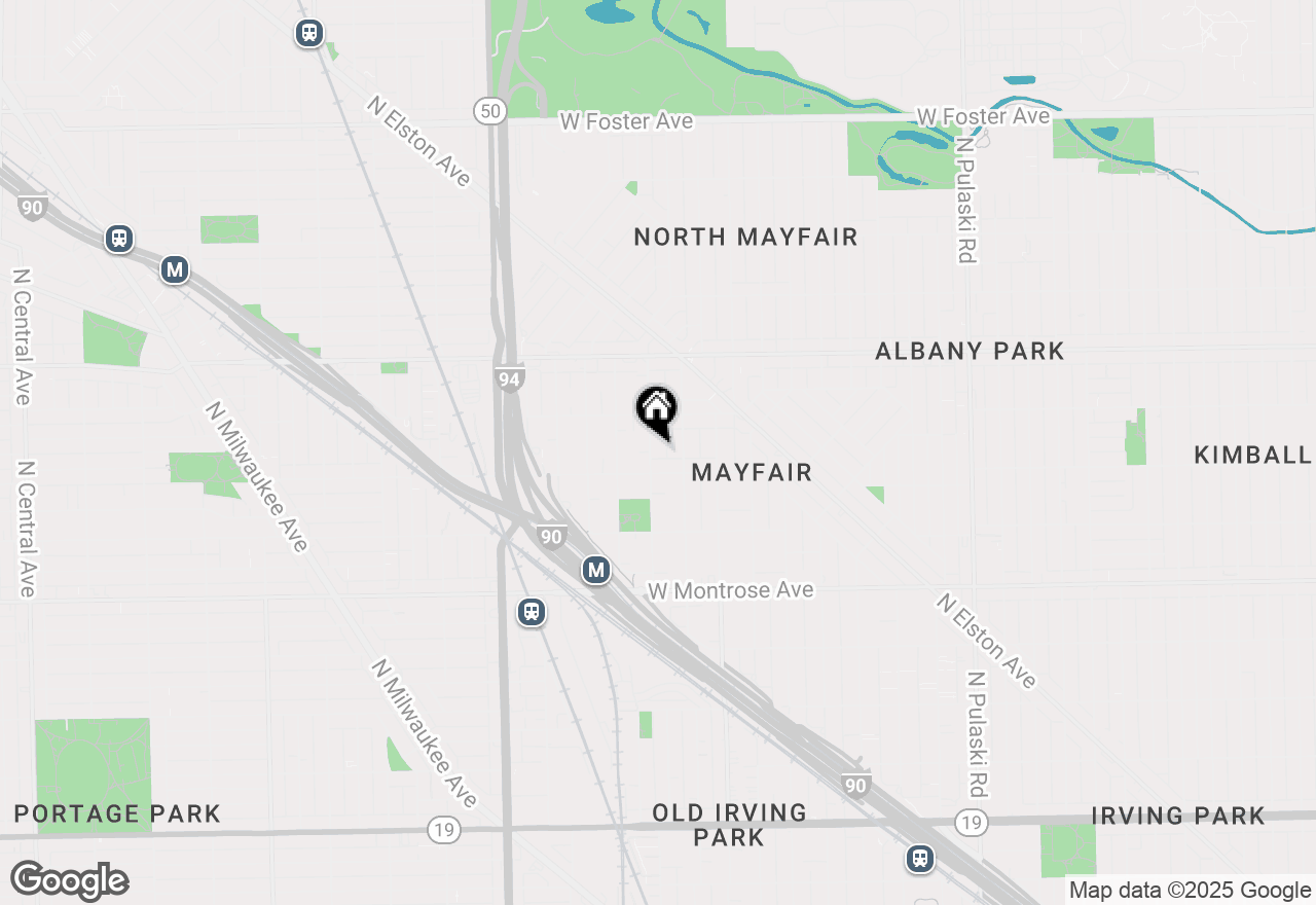 Map of 4619 N Kilbourn Avenue, Chicago, IL 60630