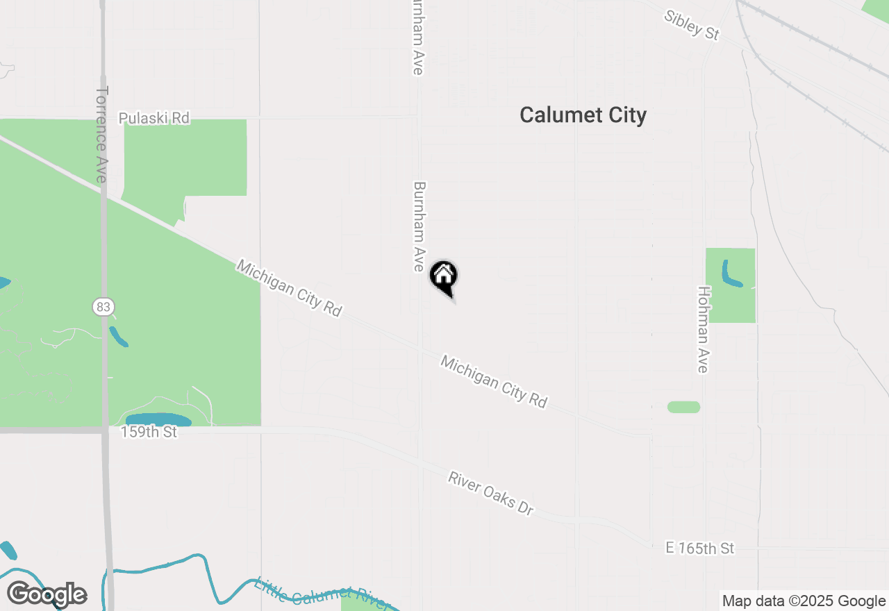 Map of 953 Hirsch Boulevard, Calumet City, IL 60409