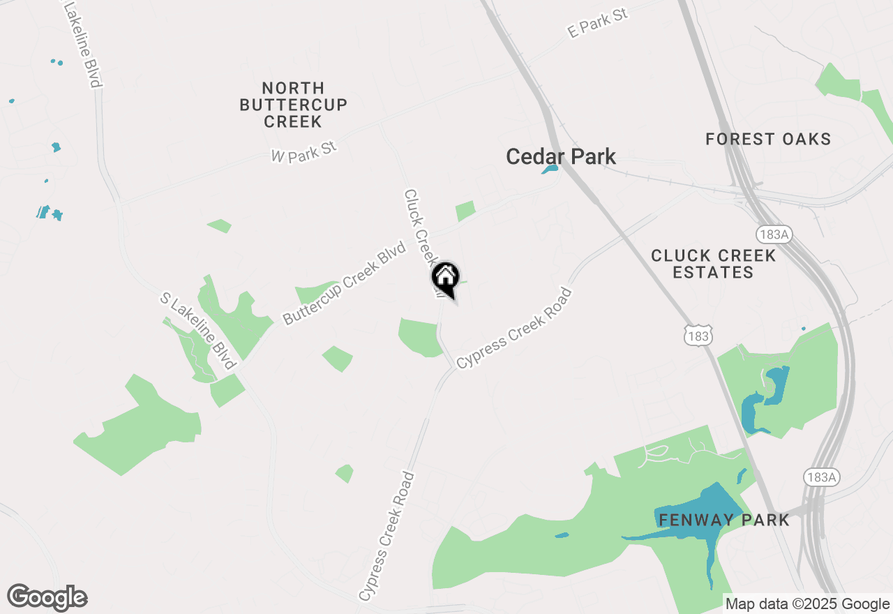 Map of 708 Chestnut Xing, Cedar Park, TX 78613