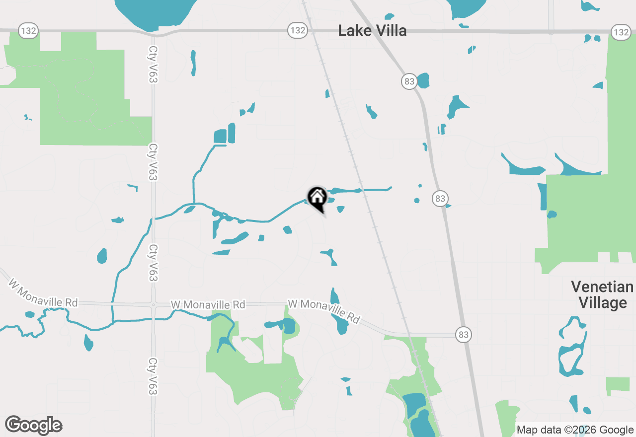 Map of 646 Tallgrass Lane, Lake Villa, IL 60046