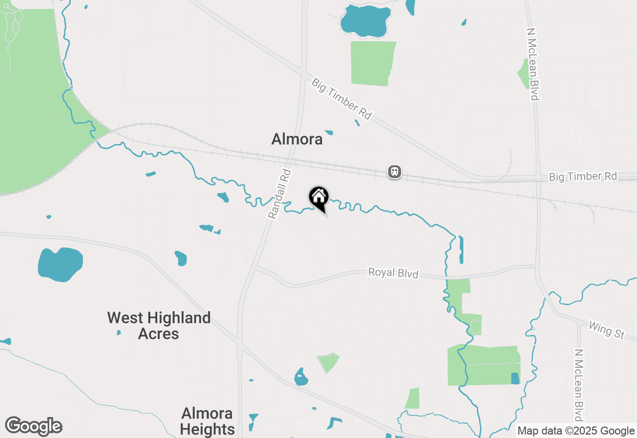 Map of 924 Millcreek Circle, Elgin, IL 60123