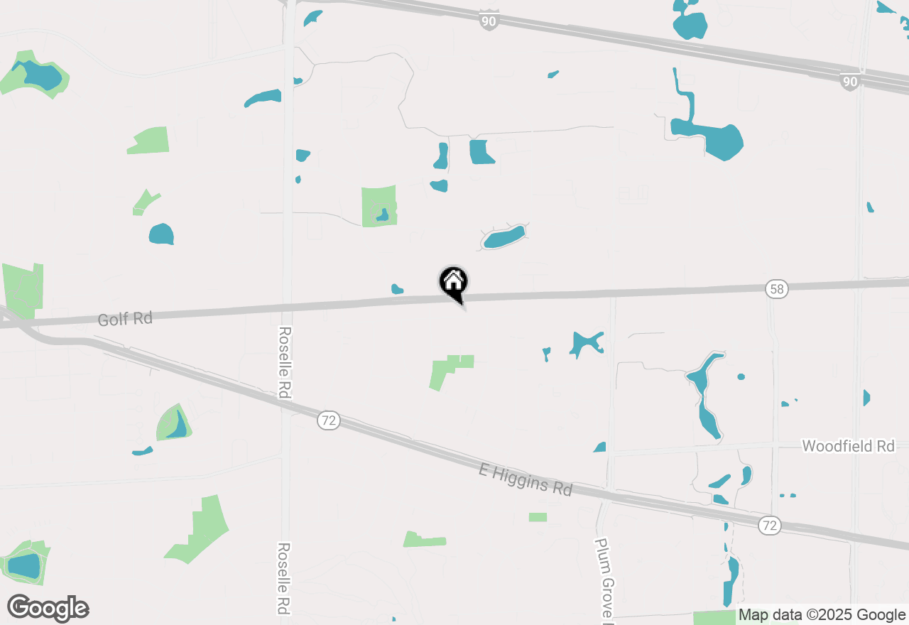 Map of 410 Aster Lane, Hoffman Estates, IL 60169