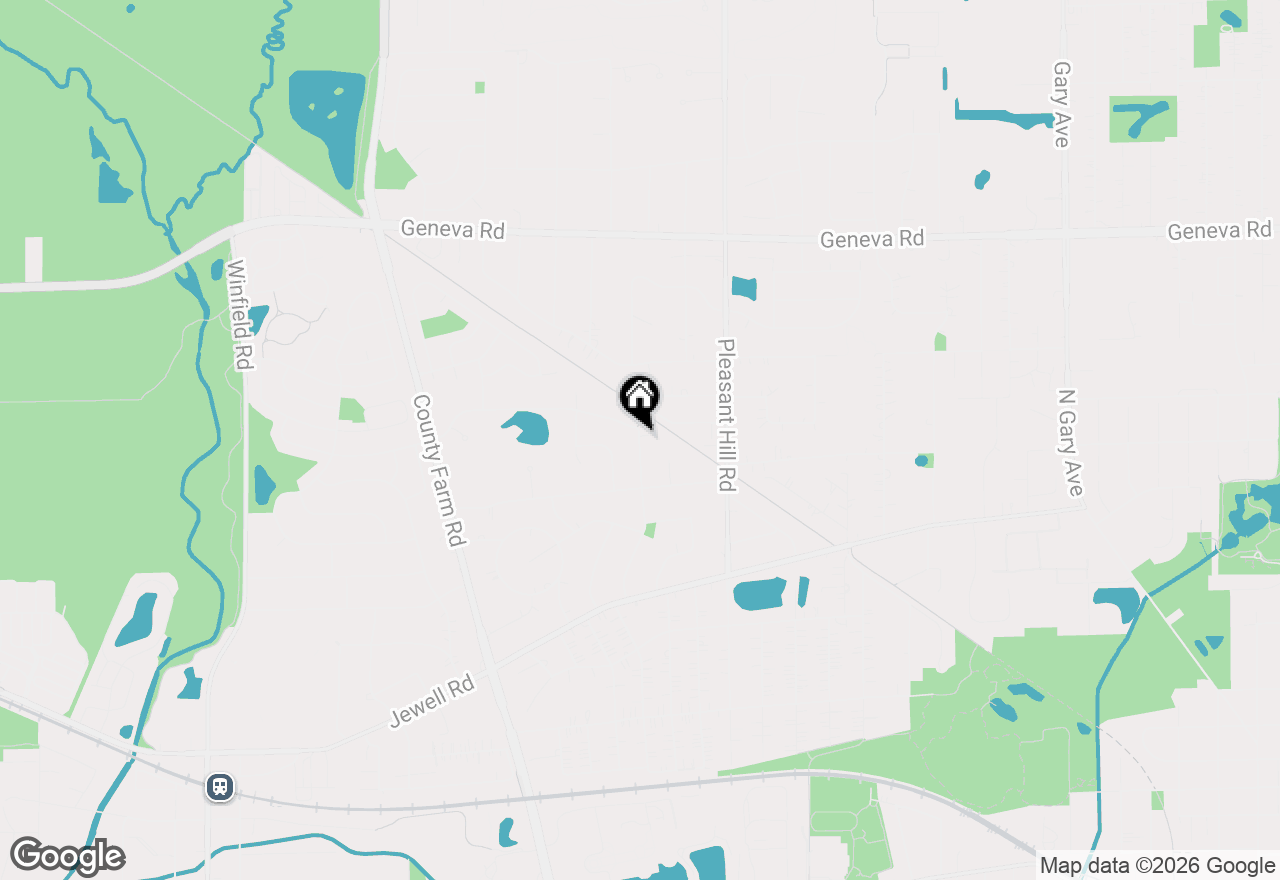 Map of 0N273 Peter Road, Winfield, IL 60190