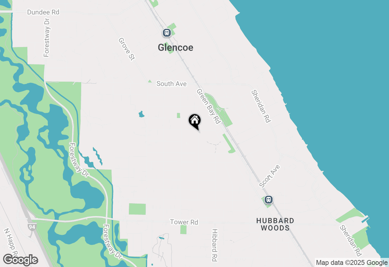 Map of 400 Madison Avenue, Glencoe, IL 60022