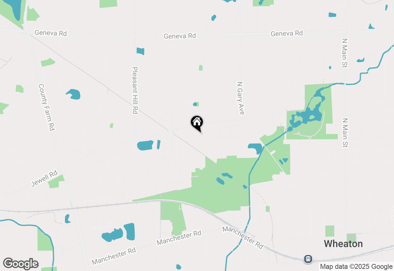 Map of 0N212 Woodland Court, Wheaton, IL 60187