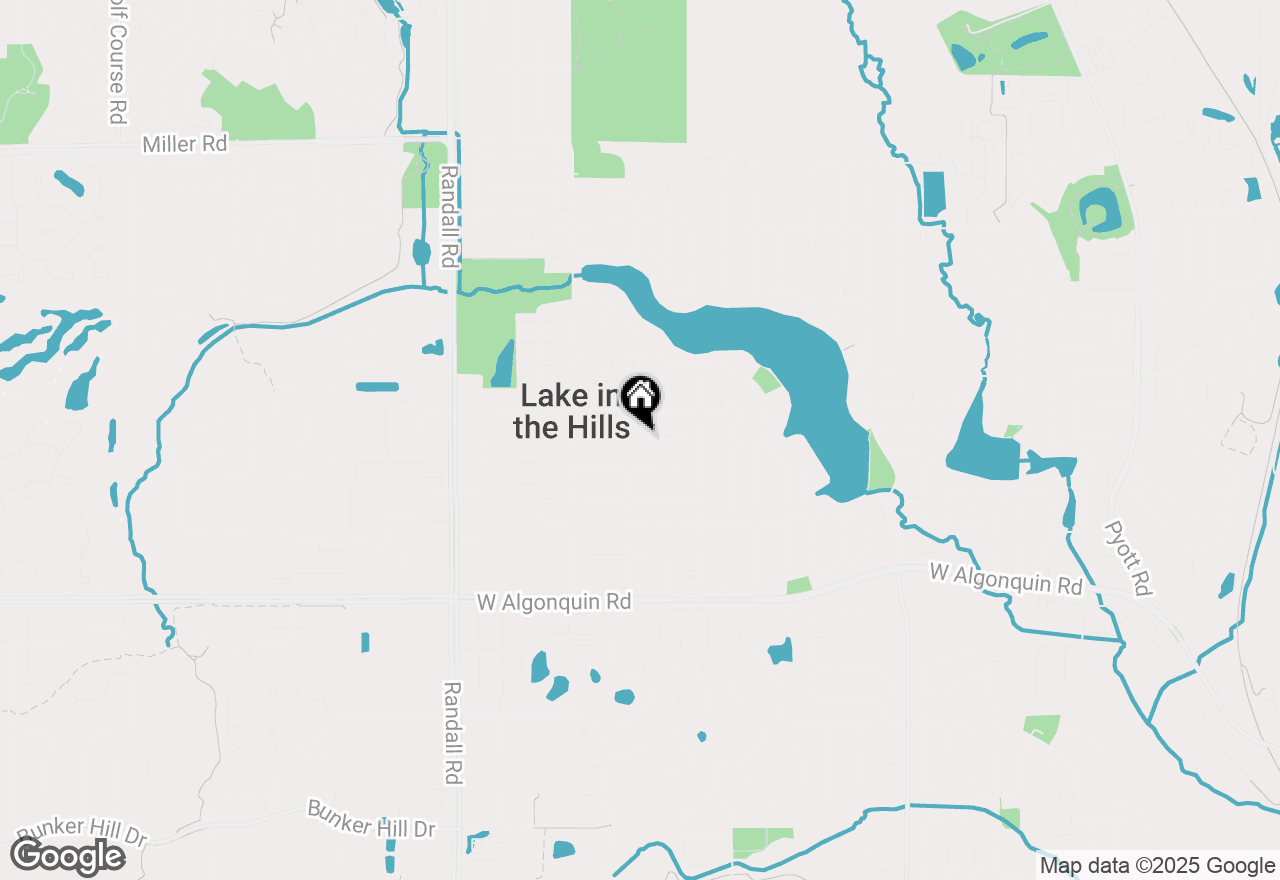 Map of 114 Woody Way, Lake In The Hills, IL 60156