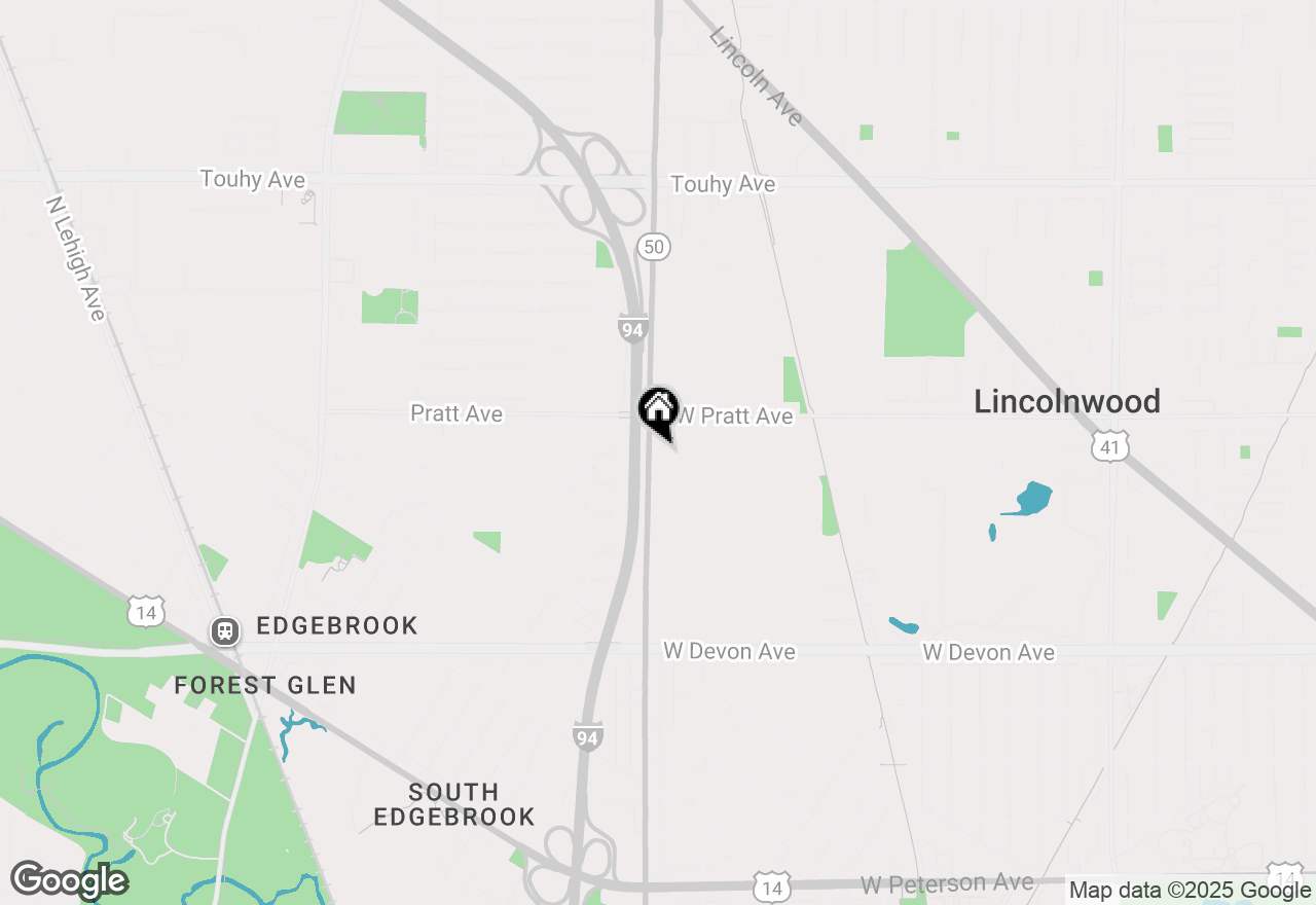 Map of 6725 N Cicero Avenue, Lincolnwood, IL 60712