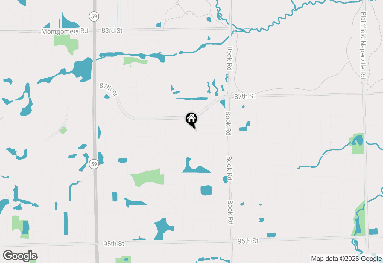 Map of 2267 Glouceston Lane, Naperville, IL 60564