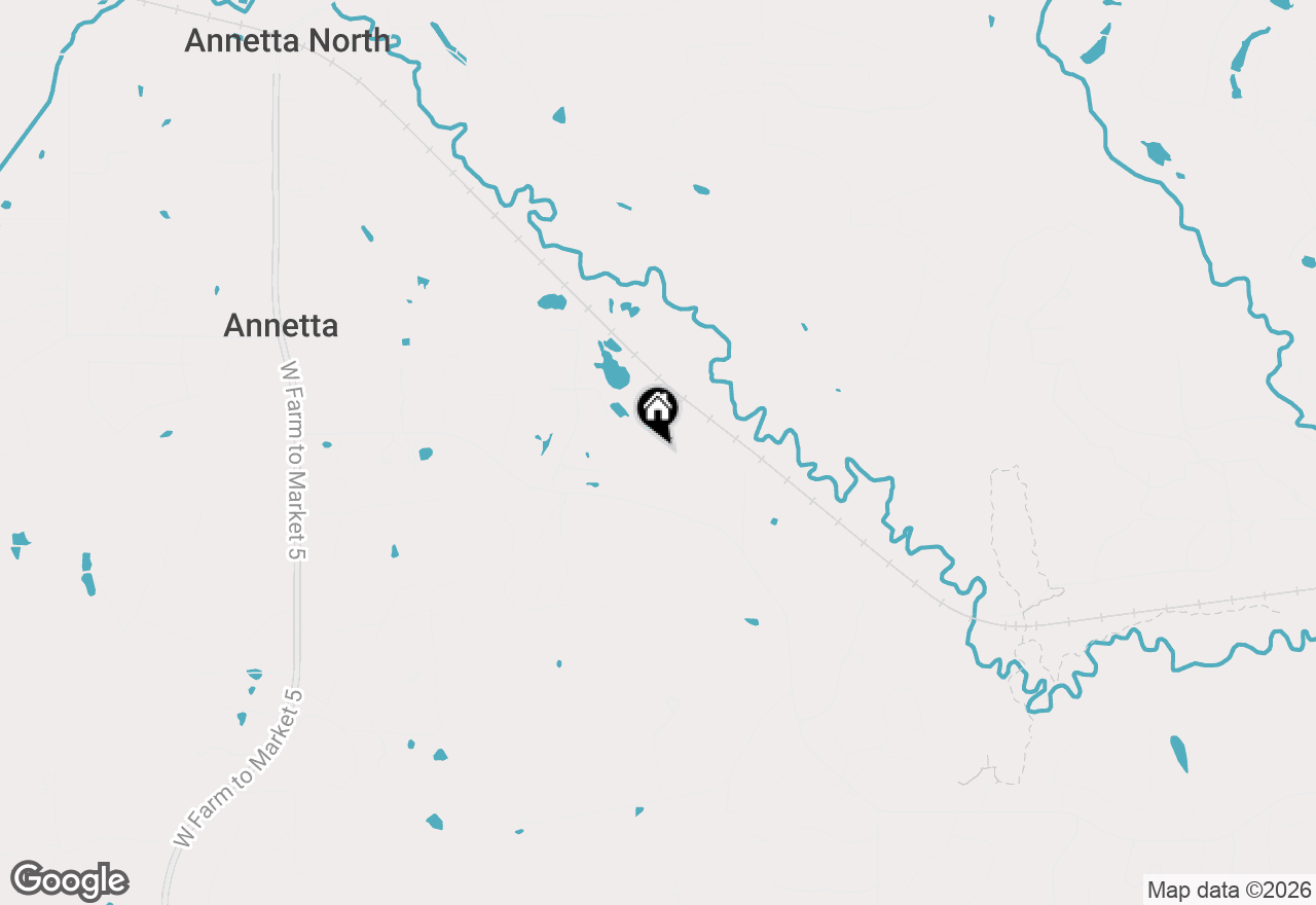 Map of 1651 Old Annetta, Aledo, TX 76008