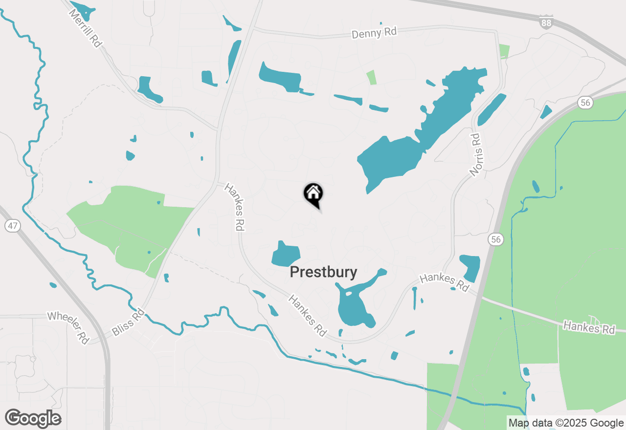 Map of 337 Normandie Drive, Sugar Grove, IL 60554