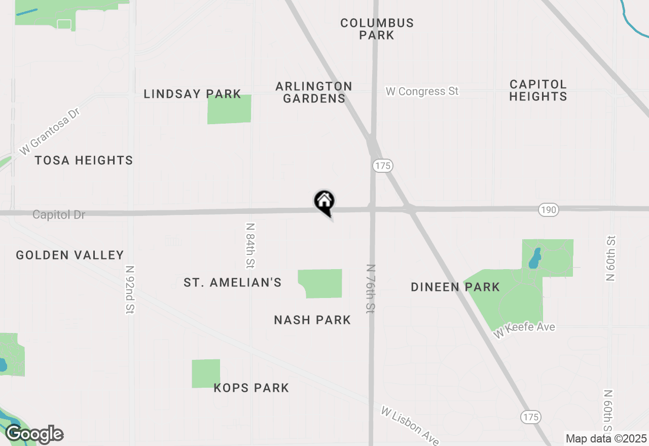 Map of 3943 N 79th St, Milwaukee, WI 53222