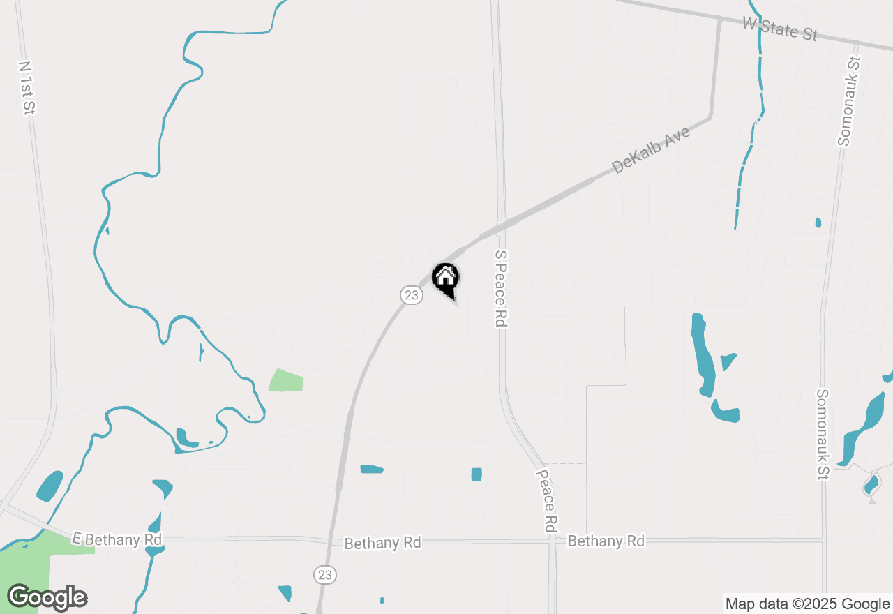 Map of 1729 Raintree Court #1729, Sycamore, IL 60178