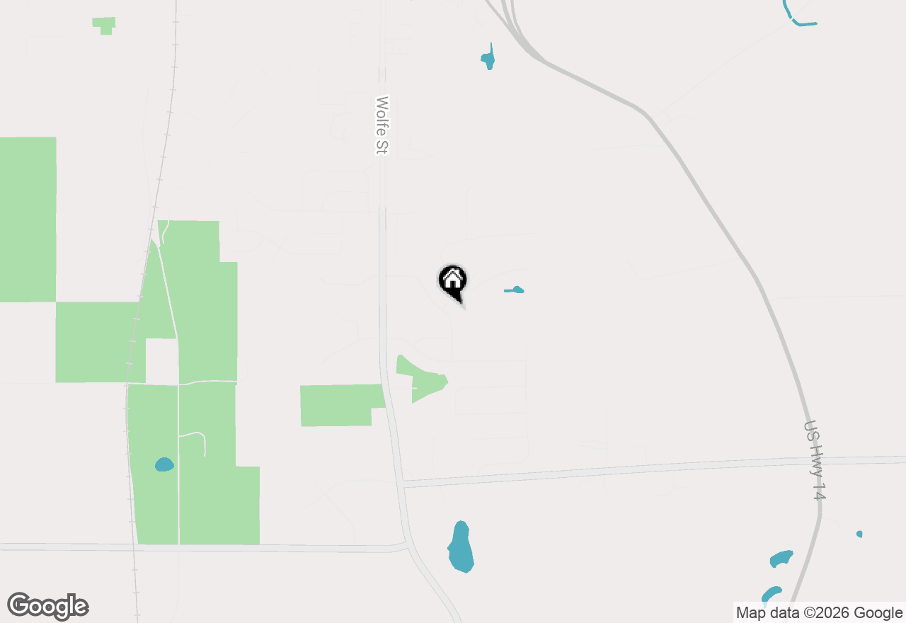 Map of 908 Harding Street, Oregon, WI 53575