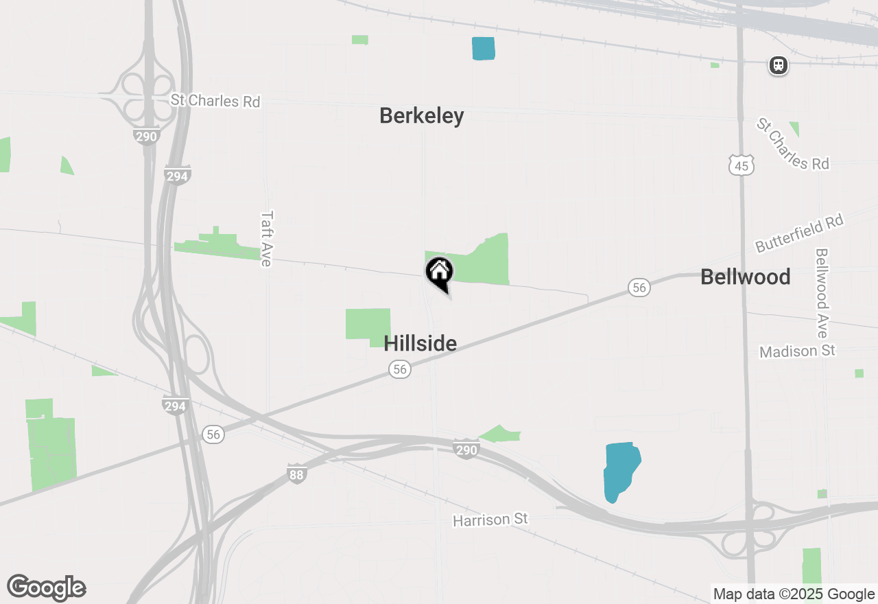 Map of 4740 Washington Street, Hillside, IL 60162