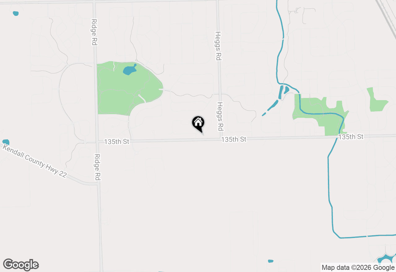 Map of 26216 W Sablewood Circle, Plainfield, IL 60585