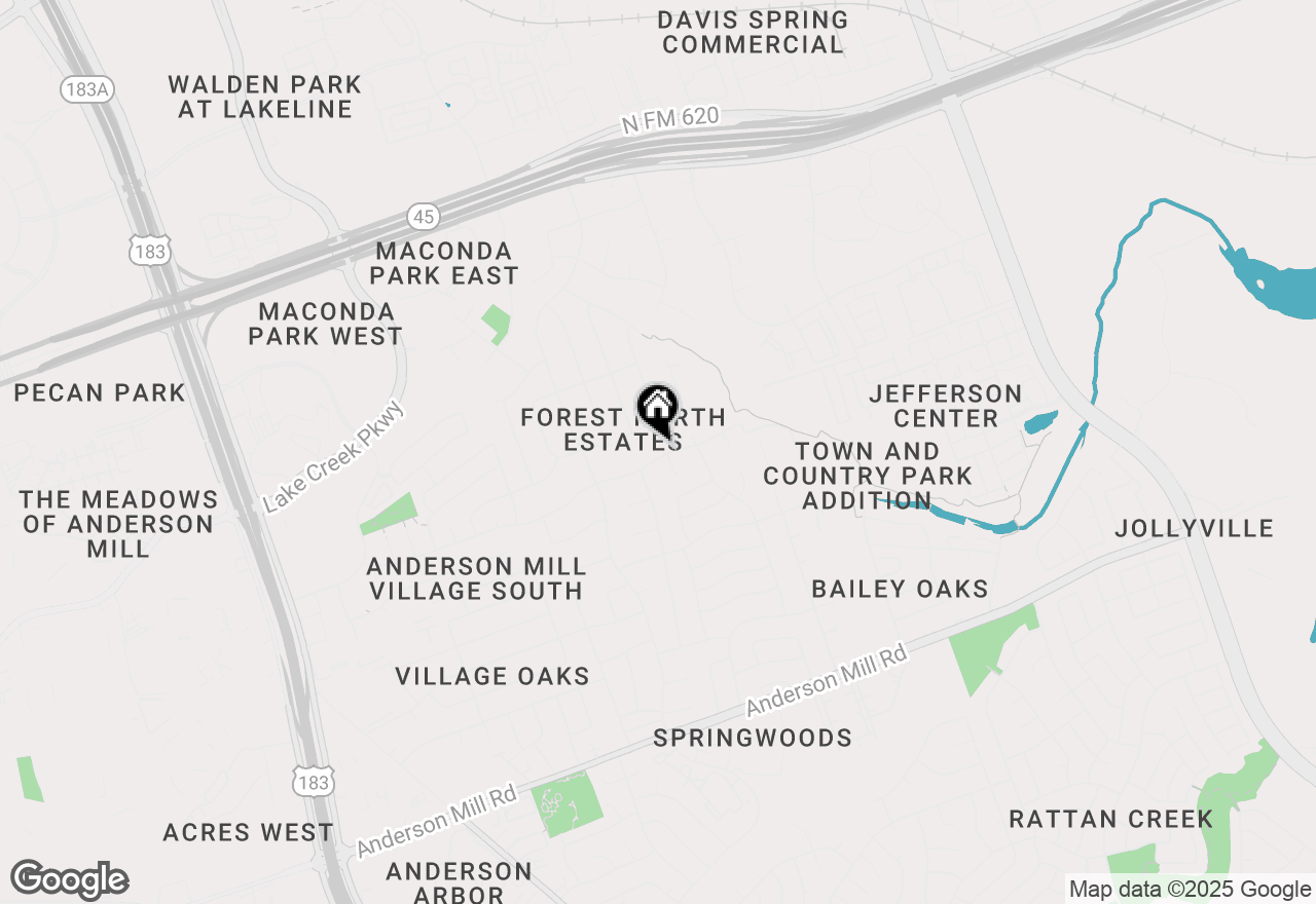 Map of 9308 Meadowheath Dr, Austin, TX 78729
