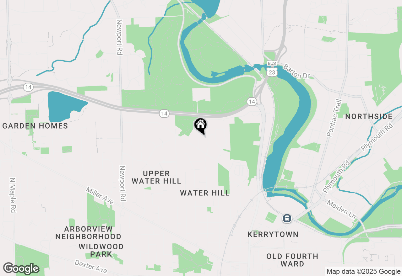 Map of 1314 Beechwood Drive, Ann Arbor, MI 48103