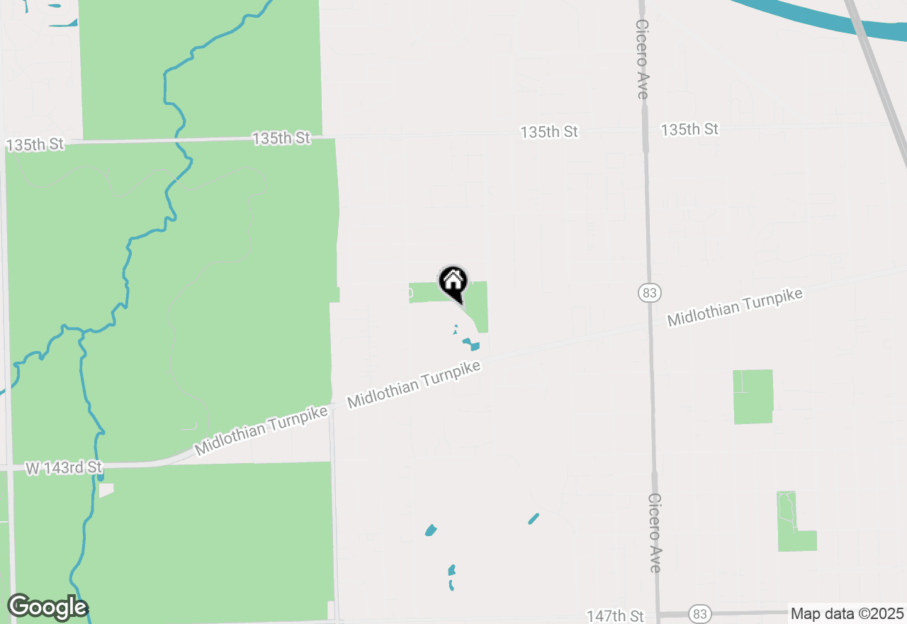 Map of 5239 James Lane S #1106, Crestwood, IL 60418