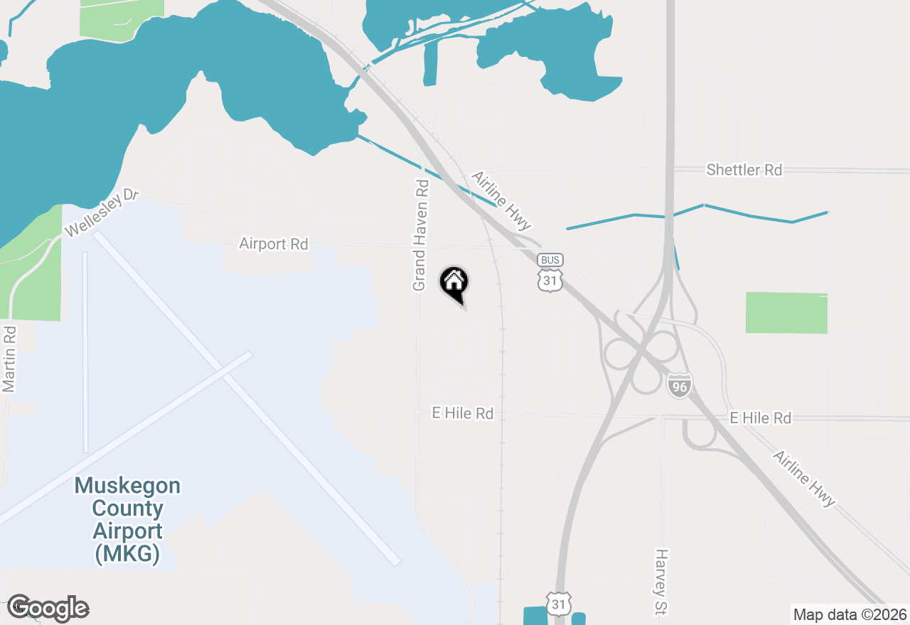 Map of 1081 Vick Road, Norton Shores, MI 49441