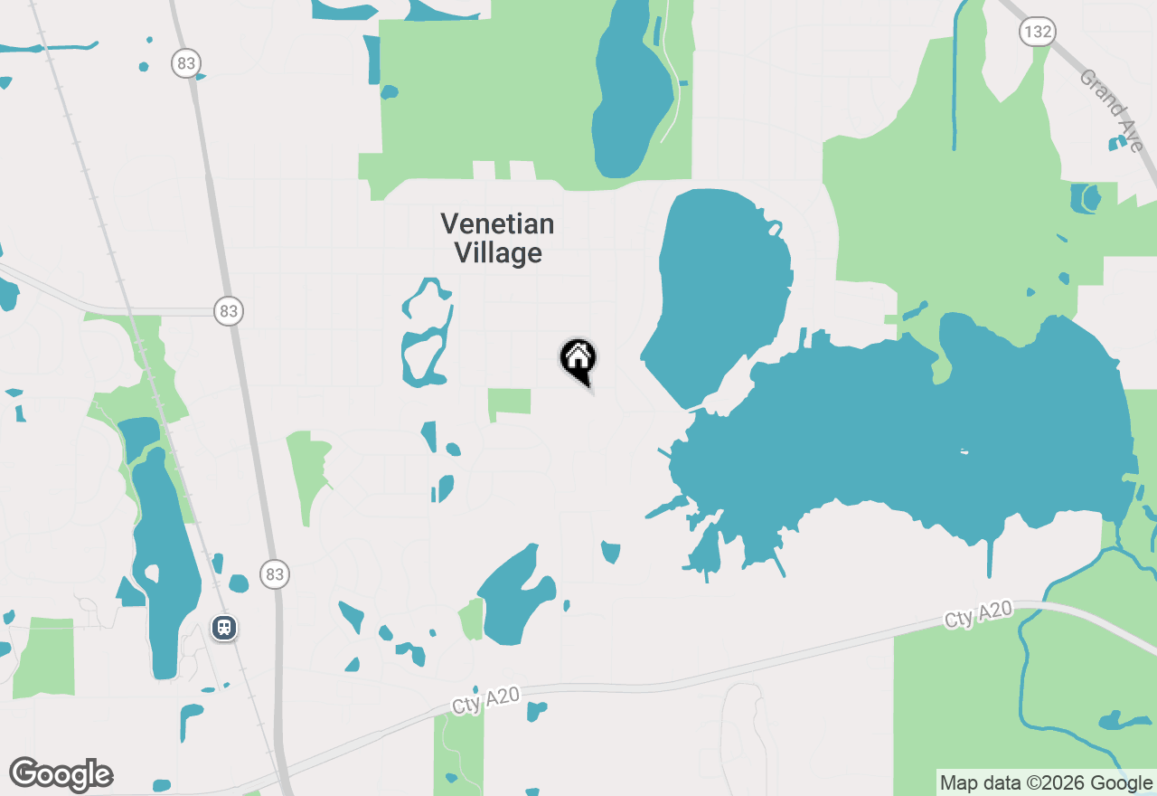 Map of 21271 W Park Drive, Lake Villa, IL 60046