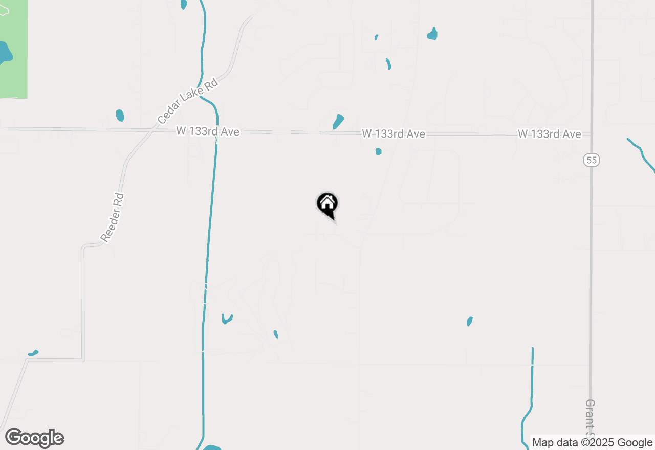 Map of 13618 Waite Court, Crown Point, IN 46307
