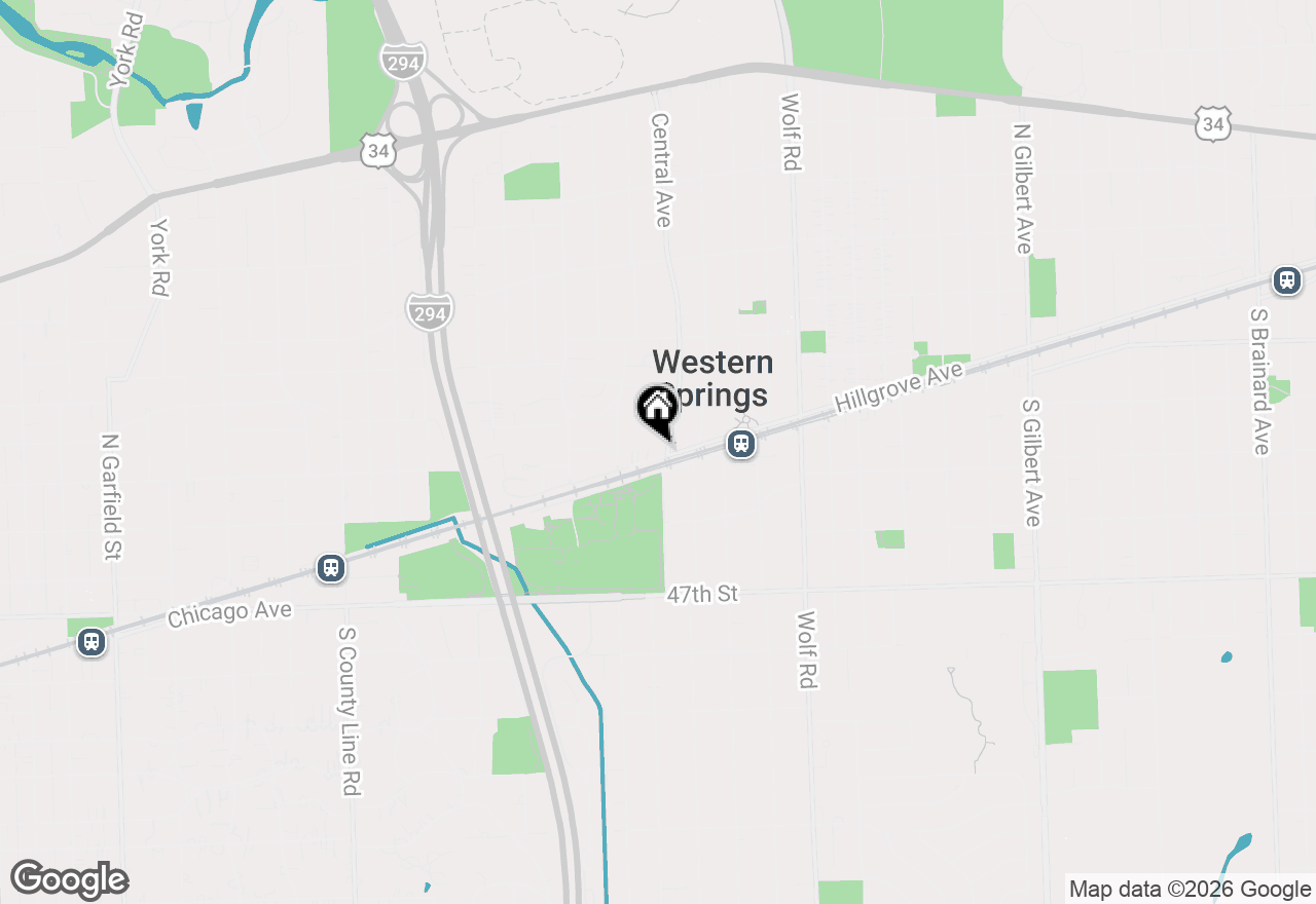 Map of 4396 Central Avenue #A, Western Springs, IL 60558