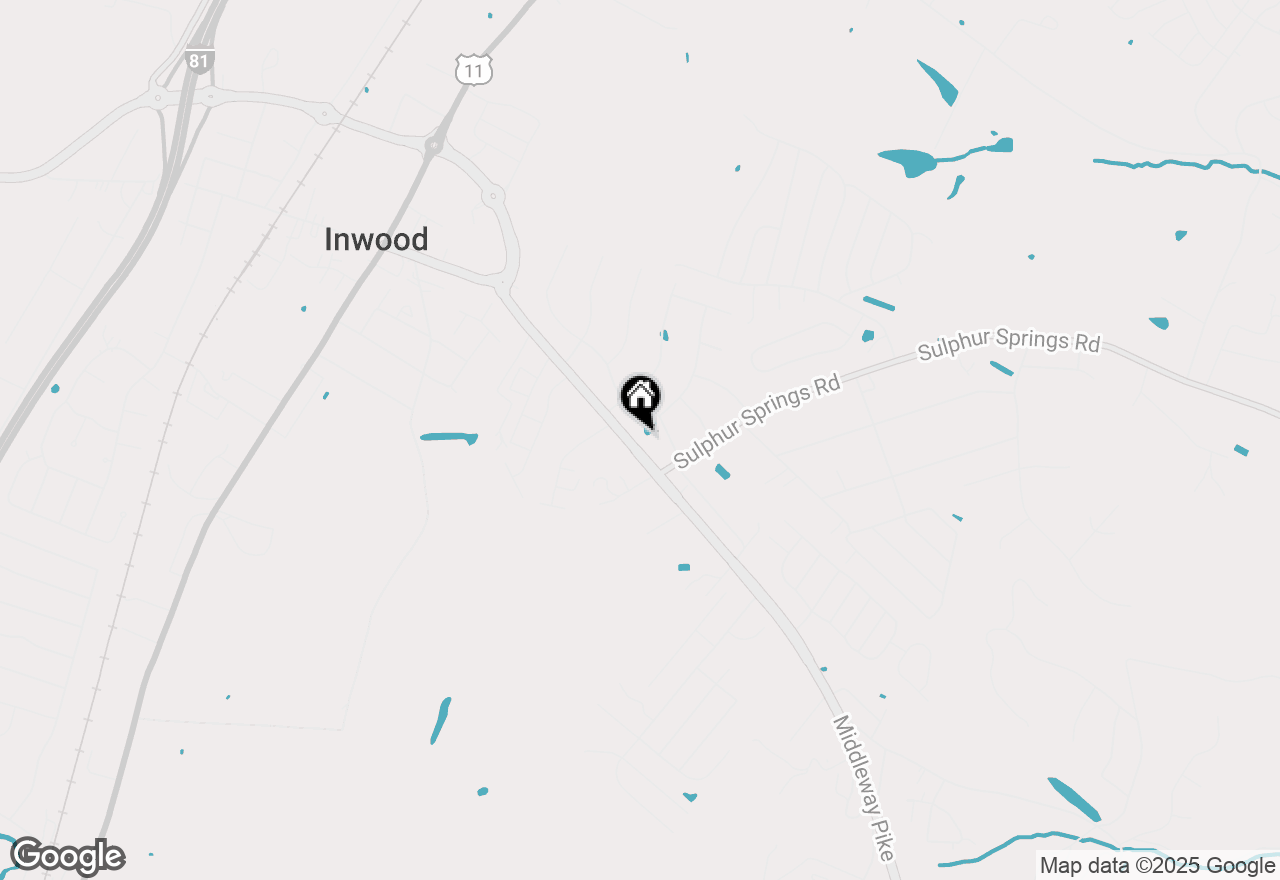 Map of 745 Middleway Pike, Inwood, WV 25428