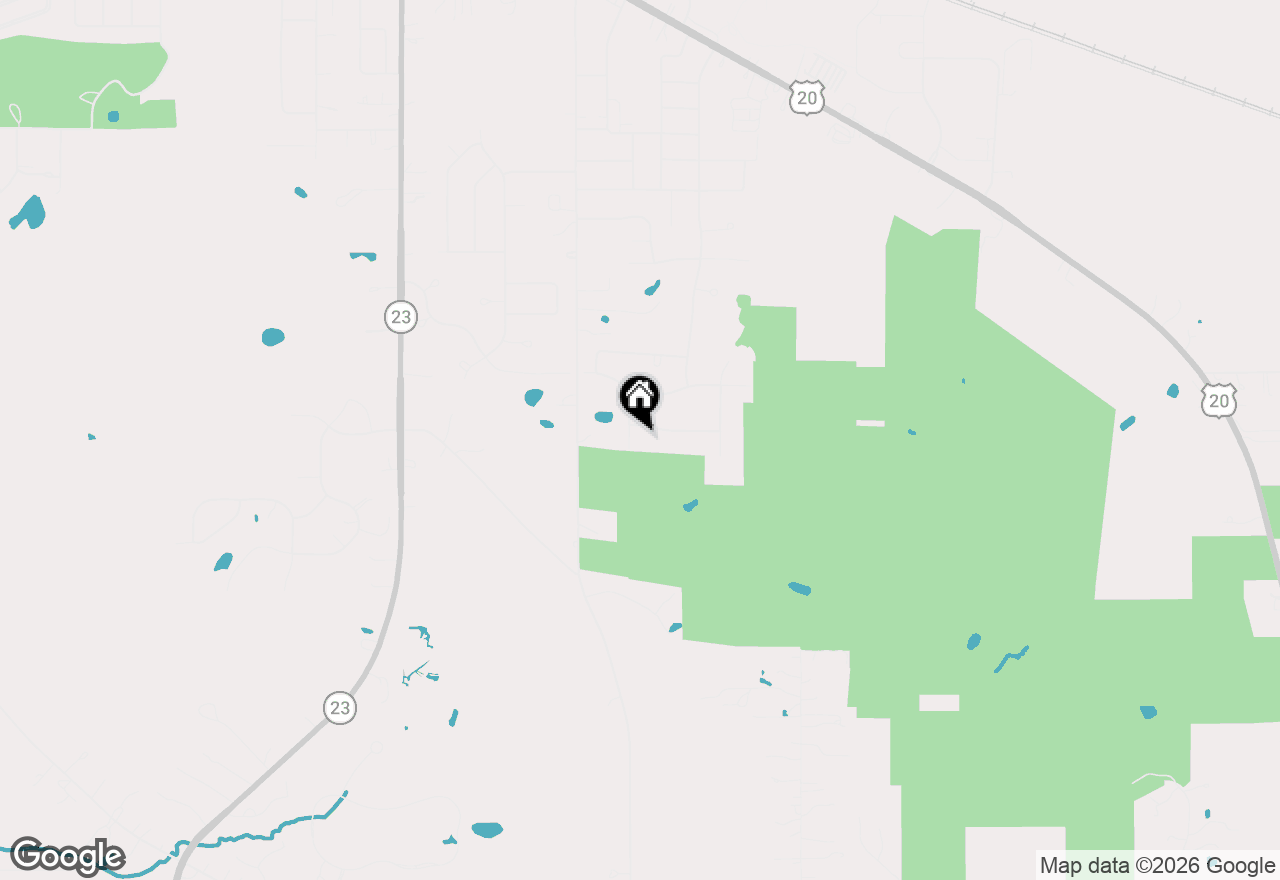 Map of 1215 Stonegate Drive, Marengo, IL 60152