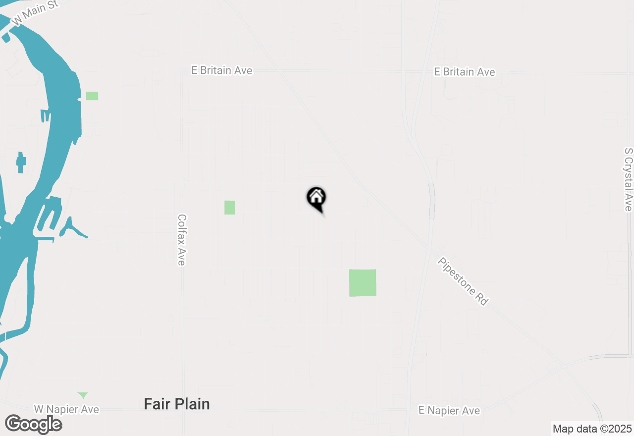 Map of 1026 Jennings Avenue, Benton Harbor, MI 49022